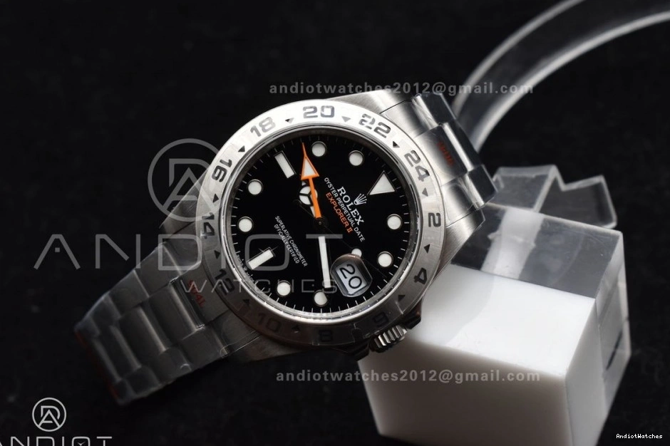 Bracelet VR3285 Best Black on CHS GMF WellDesigned II Edition 226570 904L Dial 847 42mm 1:1 Explorer Black SS 1221